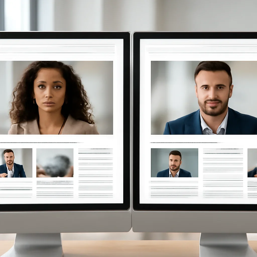 Supporting comparison visual for EIN Presswire Alternative on AFV News